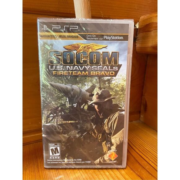 Socom US Navy Seals Fireteam Bravo [ Favourites ] (PSP) NEW - Picture 1 of 2